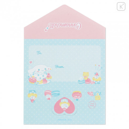 Japan Sanrio Mini Letter Set - Cinnamoroll - 5