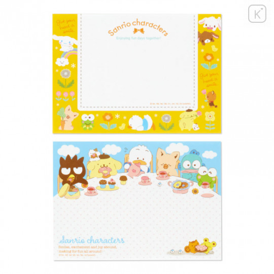 Japan Sanrio A6 Notepad Set - Sanrio Family - 5
