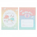 Japan Sanrio Mini Letter Set - Little Twin Stars - 6