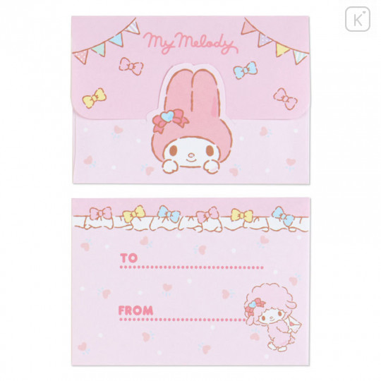 Japan Sanrio Mini Letter Set - My Melody - 7
