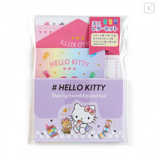 Japan Sanrio Mini Letter Set - Hello Kitty - 1