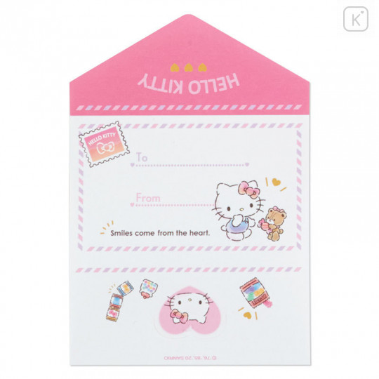 Japan Sanrio Mini Letter Set - Hello Kitty - 5