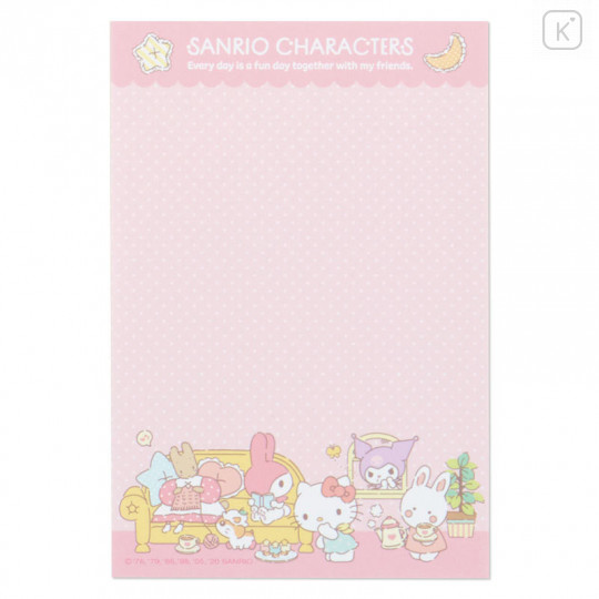 Japan Sanrio Mini Letter Set - Sanrio Family - 3