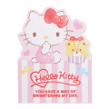 Japan Sanrio Diecut Mini Letter Set - Hello Kitty - 3
