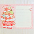 Japan San-X Mini Notepad - Sumikko Gurashi / Strawberry Party - 2