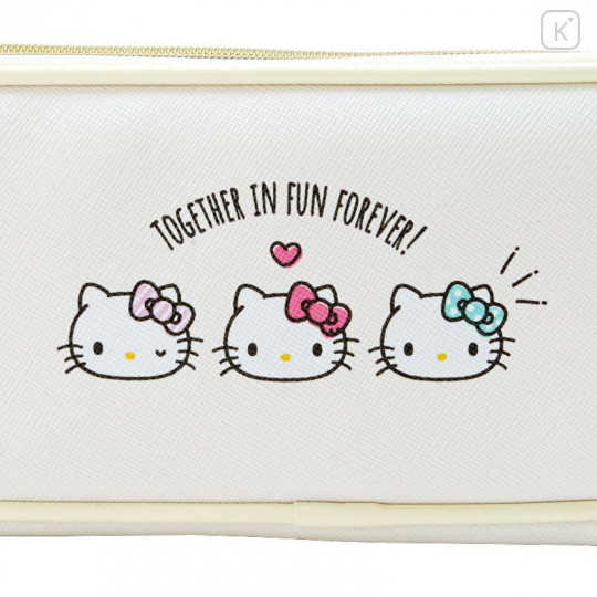 Japan Sanrio Mini Face Pouch - Hello Kitty - 6