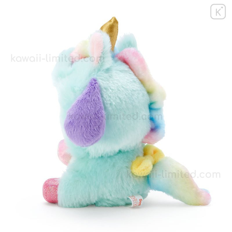 Details about   Japan Sanrio Store plush toy Pochacco Rainbow Unicorn Keychain 