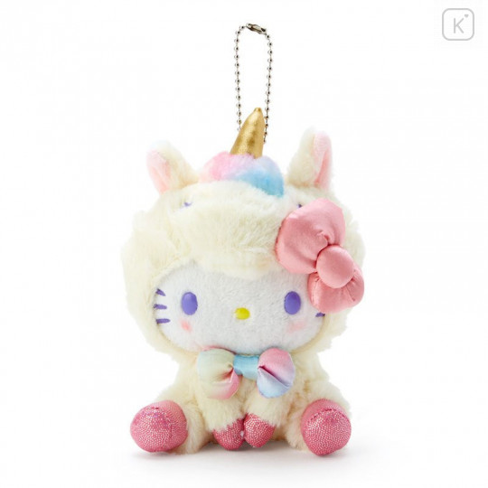 Japan Sanrio Unicorn Party  Keychain Plush Hello Kitty 