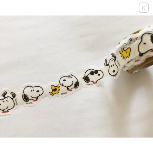 Japan Peanuts Peta Roll Washi Sticker - Snoopy - 3
