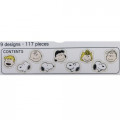Japan Peanuts Peta Roll Washi Sticker - Snoopy & Friends - 2