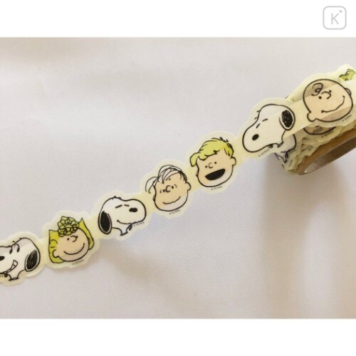 Japan Peanuts Peta Roll Washi Sticker - Snoopy & Friends - 3
