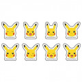 Japan Pokemon Peripetta Roll Sticker - Pikachu - 3