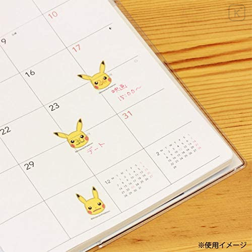 Japan Pokemon Peripetta Roll Sticker - Pikachu - 4