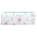 Japan Nintendo Zipper Makeup Stationery Pencil Bag Pouch - Kirby Ice Cream - 1