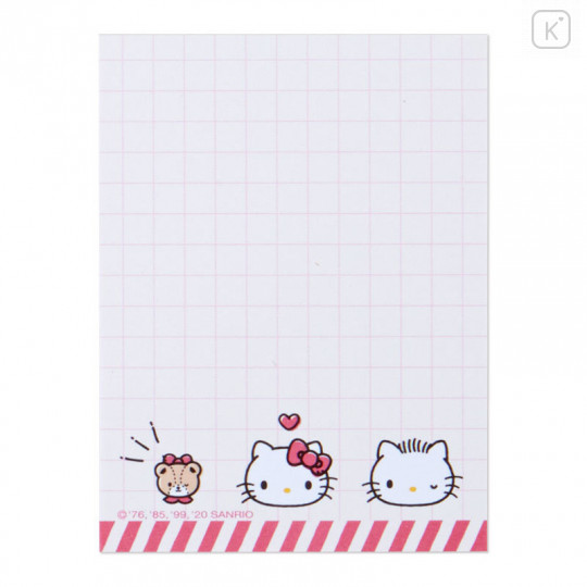Japan Sanrio Mini Clipboard & Memo - Hello Kitty - 4