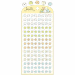 Japan San-X Mini Mini Seal Sticker - Sumikko Gurashi / Yellow