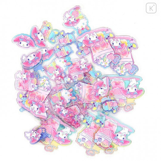 Japan Sanrio Summer Stickers with T-shirt Bag - My Melody - 2
