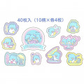 Japan Sanrio Summer Stickers with T-shirt Bag - Tuxedosam - 4