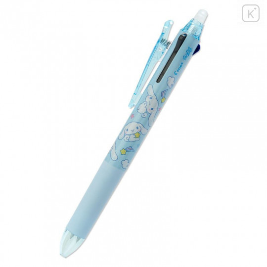 Japan Sanrio FriXion Erasable 3 Color Multi Gel Pen - Cinnamoroll - 2