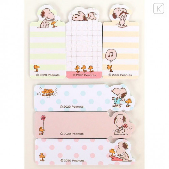 Japan Peanuts Sticky Notes Set - Snoopy - 2