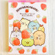 Japan San-X A6 Notepad - Sumikko Gurashi / Strawberry Fair