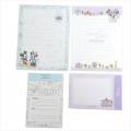 Japan Disney Letter Envelope Set - Mickey Mouse & Minnie Mouse - 2