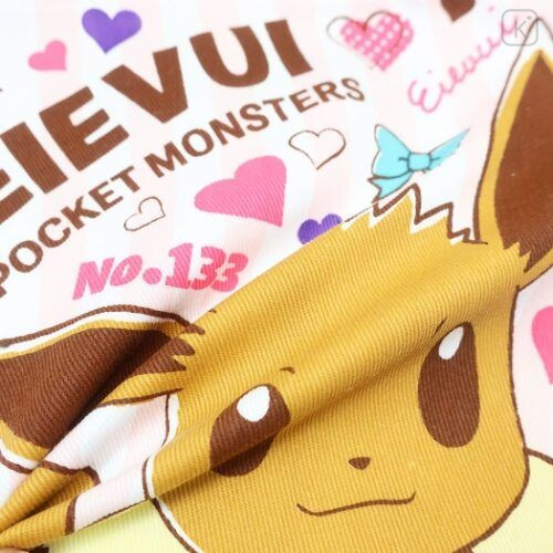 Japan Pokemon Drawstring Bag - Eevee Pink - 5