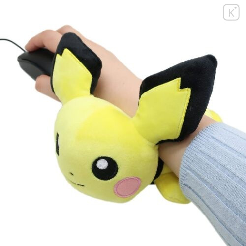 Japan Pokemon Plush Wrist Rest - Pichu - 4