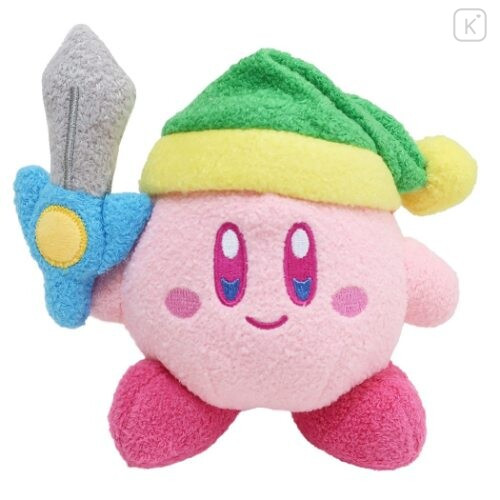 Japan Kirby Plush (S) - Sword - 1