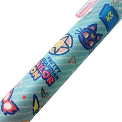 Japan Sailor Moon Hi-Tec-C Coleto 5 Color Barrel - Mint Green - 2