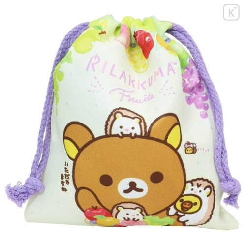 rilakkuma drawstring bag