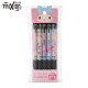 Japan Sanrio FriXion Ball Knock Erasable Gel Pen 5pcs Set - My Melody