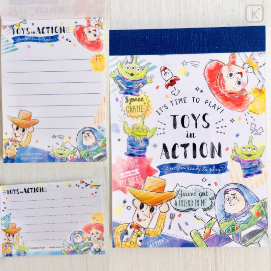 Japan Disney Mini Notepad - Toy Story Party - 1