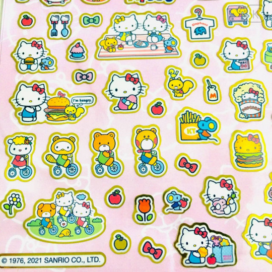 Sanrio Bronzing Sticker - Hello Kitty - 2