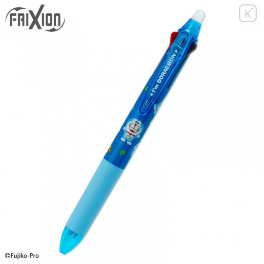 Japan Sanrio FriXion Erasable 3 Color Multi Gel Pen - Doraemon - 1