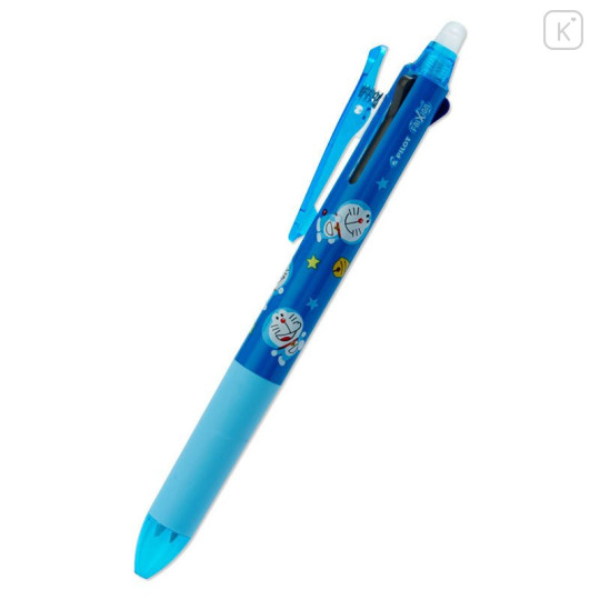 Japan Doraemon FriXion Erasable 3 Color Multi Gel Pen Kawaii Limited
