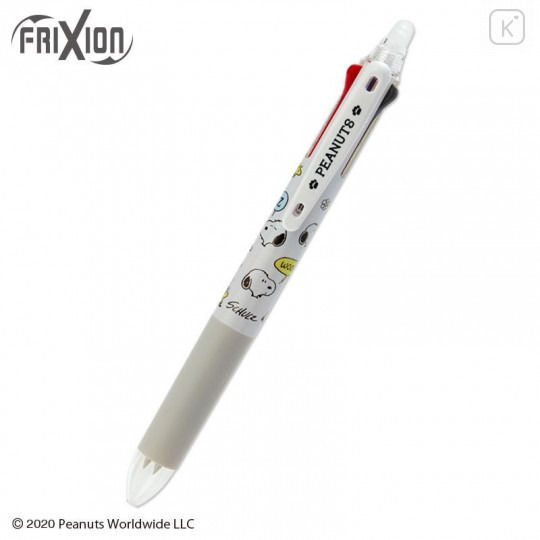 Japan Snoopy FriXion Erasable 3 Color Multi Gel Pen - 1