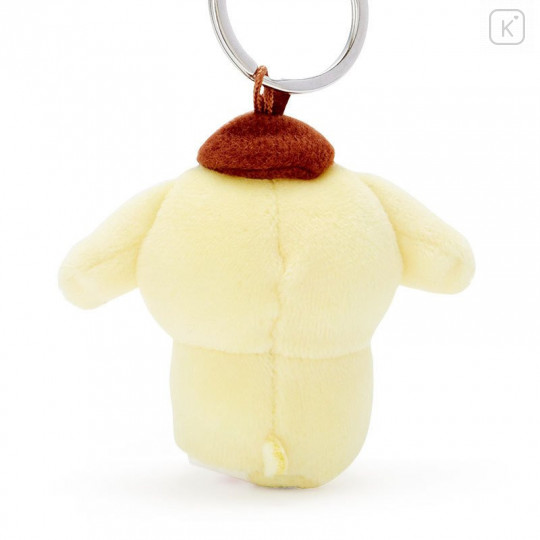 Japan Sanrio Mini Mascot Keychain - Pompompurin - 3