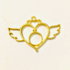 Circle Key Jewelry Charm Sailor Moon - Heart Compact