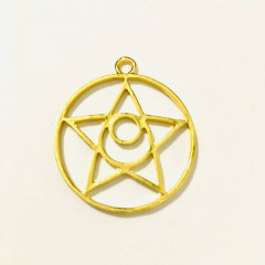 Circle Key Jewelry Charm Sailor Moon - Star Compact