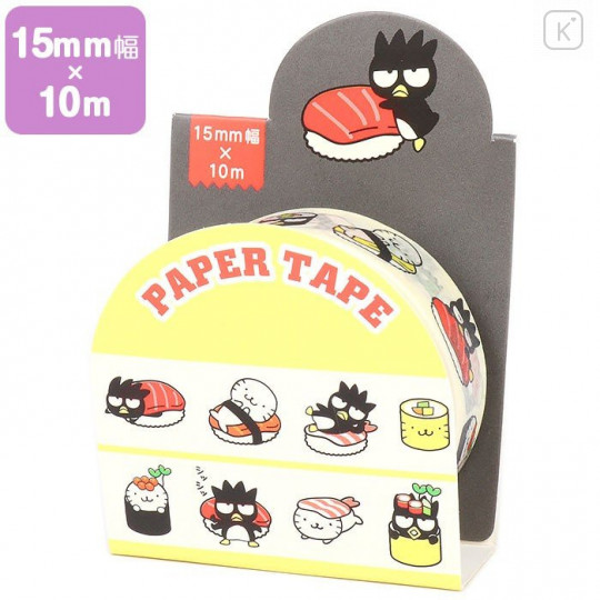 Japan Sanrio Washi Paper Masking Tape - Bad Badtz-maru - 1