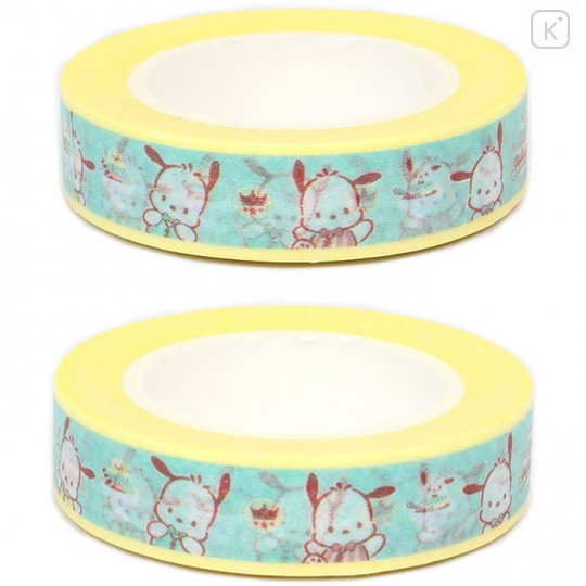Japan Sanrio Washi Paper Masking Tape - Pochacco - 2