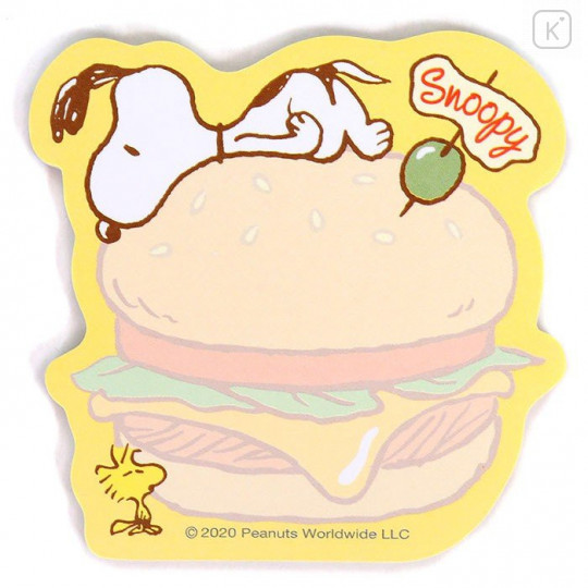 Japan Peanuts Sticky Notes - Snoopy - 2