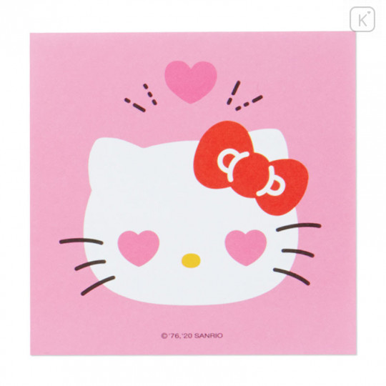 Japan Sanrio Square Memo Pad - Hello Kitty - 6