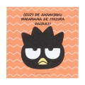 Japan Sanrio Square Memo Pad - Bad Badtz-maru : Face - 4