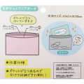 Japan Disney 2 Pocket Zip Pouch - Ariel - 4