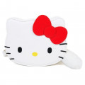 Japan Sanrio Fluffy Zipper Shoulder Bag - Hello Kitty - 2