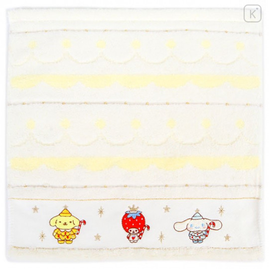 Japan Sanrio Untwisted Thread Petit Towel - Fairy White - 1