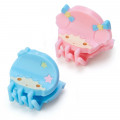 Japan Sanrio Mini Hair Clip 4pcs - Little Twin Stars - 2