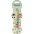 Japan Disney Dr. Grip Play Border Shaker Mechanical Pencil - Chip & Dale : Food - 1